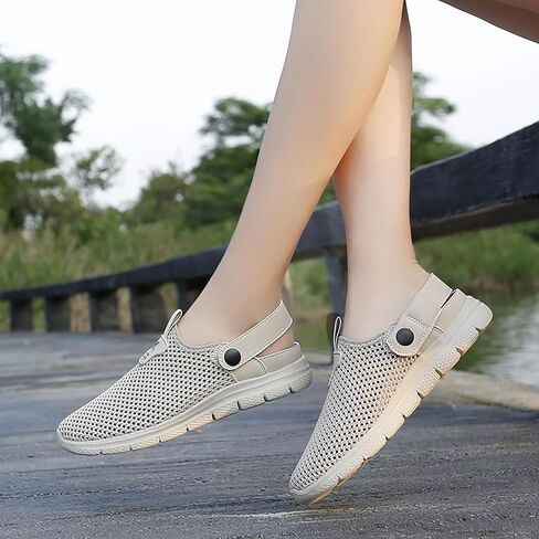VARSKARC Women's Slip On Mesh Slippers in Saudi Arabia