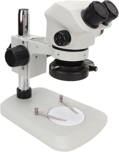 Binocular Microscope Kit with Ring Light for Adults Scientific Education Supplies White 100‑240V (US Plug 100-240v) in Saudi Arabia