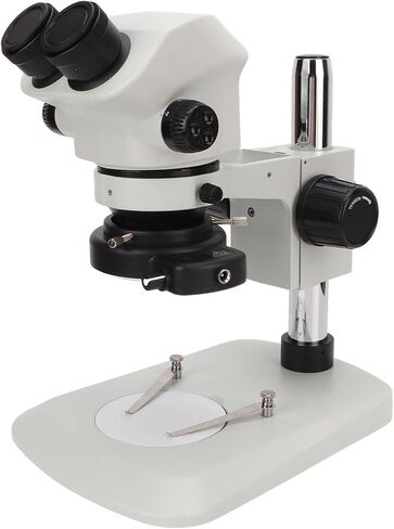 Binocular Microscope Kit with Ring Light for Adults Scientific Education Supplies White 100‑240V (US Plug 100-240v) in Saudi Arabia