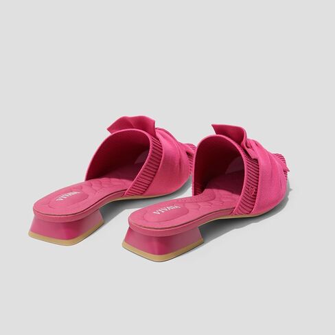 VIVAIA Yaffa Pro Mules for Women Slip On Pointed-Toe Knot Mules Women's Casual Slip on Washable Comfortable Shoes Pointed-Toe Style in Saudi Arabia