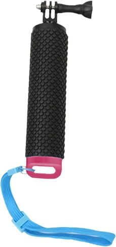 قبضة اليد العائمة العائمة bobber عصا monopod مقبض جبل تحت الماء عصا اليد لتصفح كاميرات كاميرات رياضية ، وردي in Kuwait