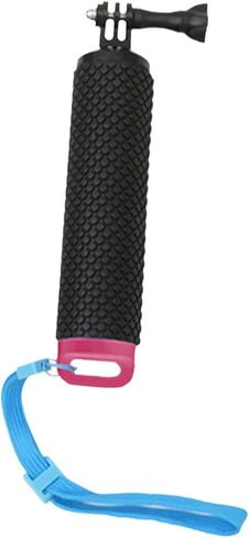 قبضة اليد العائمة العائمة bobber عصا monopod مقبض جبل تحت الماء عصا اليد لتصفح كاميرات كاميرات رياضية ، وردي in Kuwait