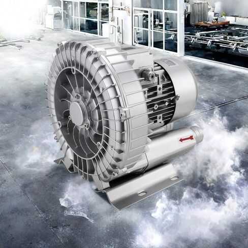 المنفاخ التجديدي 180W-1100W ، منفاخ حلقة دوامة عالية الضغط ، 0.47 حصان 0.5hp 0.74hp مضخة فراغ صناعي للهواء أو الشفط ، 180W in Kuwait