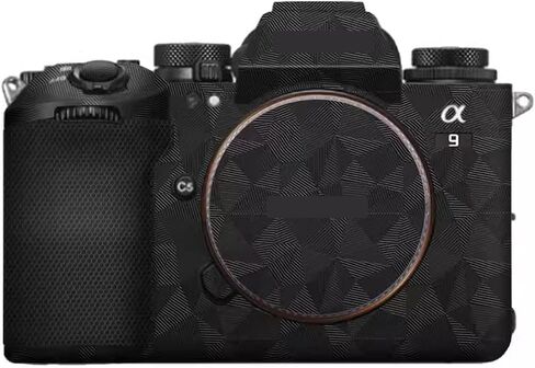 A9 III Anti-Scratch Camera Sticker Coat Wrap Protective Film Body Protector Skin Cover for Sony Alpha 9 III ILCE-9M3 α9III A9M3(Frosted Black) in Saudi Arabia