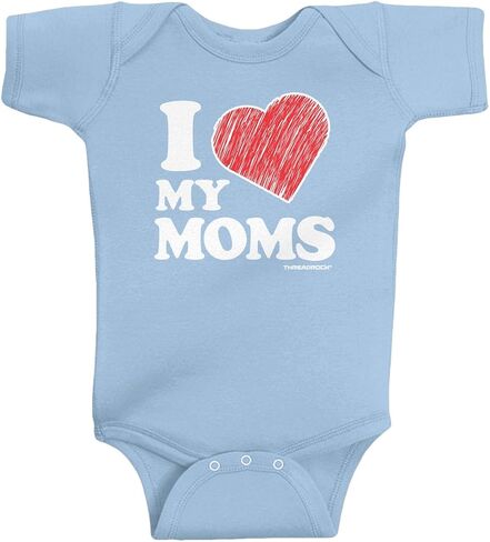 ThreadRock Baby Boys 'أنا أحب بدلة الأطفال الرضيع أمي أمي in Kuwait