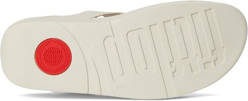 FITFLOP للسيدات Lulu Resin-Buckle Leather Leather Tee-Post Sandals Wedge in Kuwait