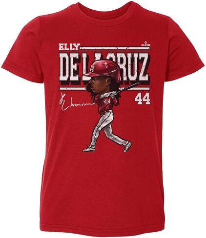 Elly De La Cruz Kids Toddler T-Shirt - Elly De La Cruz Cincinnati Cartoon in Saudi Arabia