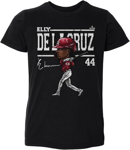 Elly De La Cruz Kids Toddler T-Shirt - Elly De La Cruz Cincinnati Cartoon in Saudi Arabia