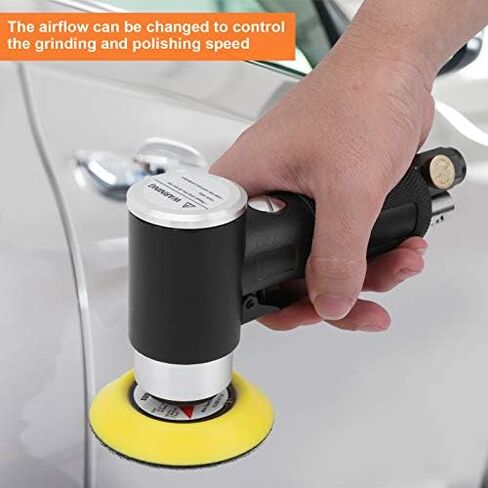 AT-1500H48 Mini Air Sander, 1/2/3 Inch Random Orbital Air Sander, Mini Pneumatic Sander for Auto Body Work, High Speed Air Powered Sanders & Polisher(US Air Nozzle) in Saudi Arabia