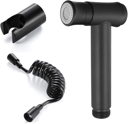 ToiletSprayer Brass Button Control Shower Sprayer Head Suit for Bathroom Cloth Diaper Pet,C(B) in Saudi Arabia