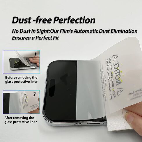 Whitestone DOME UV GEN Film [Glass-Like Film] Screen Protector for iPhone 15 with UV Lamp [2Pack] in Saudi Arabia