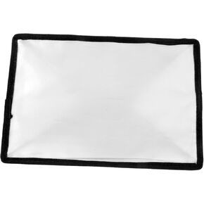 Housoutil Portable Camera Flash Softbox Diffuser Light Diffuser Easy to Install Durable and Construction for Photography and Flash Lighting