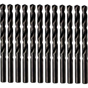 Irwin Tools 63504 1/16-Inch Black Oxide 135-Degree Jobber Length, Pack of 12