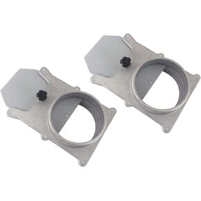Taytools 462561 مجموعة من 2 كل 3 "OD Blast Gates تنظيف ذاتي لا يوجد الألومنيوم السد لنظام جمع الغبار
