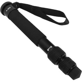155cm Camera Monopod Stand, Aluminum Alloy Portable Travel Video Monopod Pole with 1/4 Inch Screw Adapter, Professional Photography Accessories, Maximum Load 5kg
