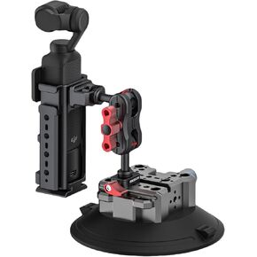 Aluminum Alloy Cage for Osmo Pocket 3 with 4.5" Suction Cup Camera Mount