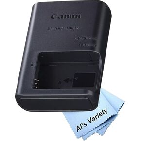 شاحن بطارية Canon LC-E12 لبطارية ليثيوم أيون LP-E12 ، متوافق مع Canon EOS M100 ، M200 ، M50 ، M50 Mark II & PowerShot SX70 HS Cameras