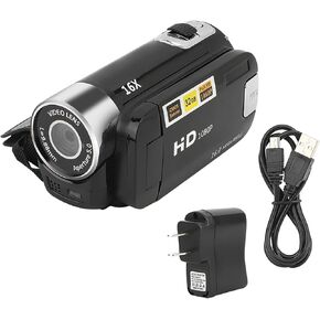 Digital Camcorder, DH-90 16X Digital Zoom 2.7 Inch Colourful Display Screen, High Definition Camera Image Video Camcorder