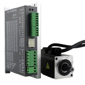DC Servos 100W 24V-48V 6A 3000rpm 2500 line incremental DC Servo Motor with Driver 40M00330DC +DS-P100W for Computerized Numerical Control Machine