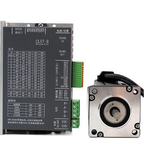 RS485 24 2 Phase Motor Stepper 4.8N.m 5.8A with Stepper Motor Driver kit LC60H2112+CL57R Motor Drivers