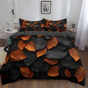 3PCS Simple Cute cat Duvet Cover California King Bedding Sets, White Comforter Quilt Cover, 2 Pillow Cases for Boys Girls Toddler Kids Bedding