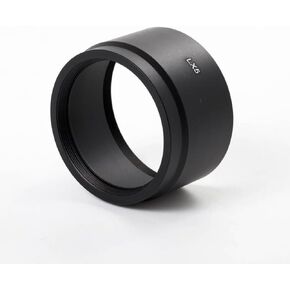 52mm Lens Adapter Tube Ring Filter Adapter Tube for Panasonic LUMIX DMC-LX5 Camera Black