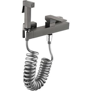 Handheld ToiletSprayer Set Brass Hand Faucet for Bathroom Shower Head Self Cleaning