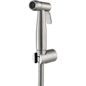 ToiletSprayer Stainless Steel Portable Shower Sprayer Head Suit for Bathroom Cloth Diaper Pet Washer and Personal Hygiene,B(A)
