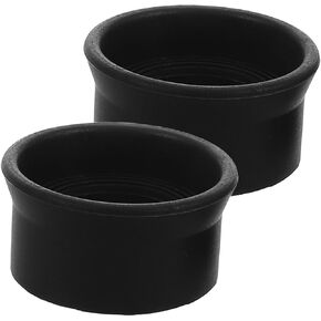 2PCS Rubber Eyepiece Shields حراس العيون الواقيين لمجاهر المناظير تصميم وهج الحد من الوهج للاستخدام الصناعي العلمي