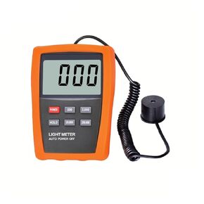 LCD Digital Lux Meter 10-200000 Cd/m2 Light Meter Linear UV Brightness Detector for Eye CRT TV LED Screen Data Hold -Photography Lumens