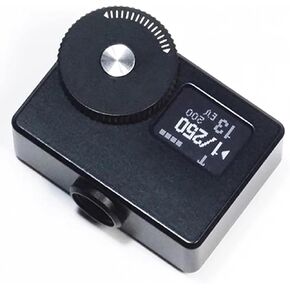 TsoLay Light Meter for Photography, Film Camera Exposure Meter with OLED Screen Design, Camera Photometer, Real-time Metering and 1-Button Metering, 30° Reflected Metering, for Vintage Cameras
