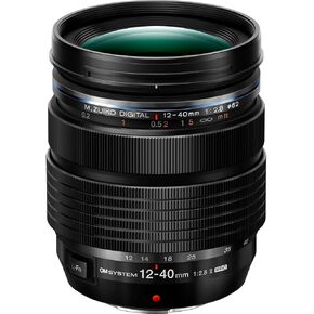 Olympus M.Zuiko Digital ED 12-40mm F2.8 PRO II for Micro Four Thirds System Camera Weather Sealed Design Fluorine Coating MF Clutch Compact Zoom Lens