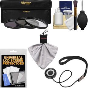 Essentials Bundle for Canon EF 100-400mm f/4.5-5.6 L is & II USM Telephoto Zoom Lens with 3 (UV/CPL/ND8) Filters + Accessory Kit