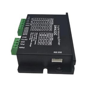 DM422C Step Motor Driver Two Phase Input Voltage 20-30V DC Current 0.3-2.2A for Engraving Machine Computerized Numerical Control Kit DC Motor Controller