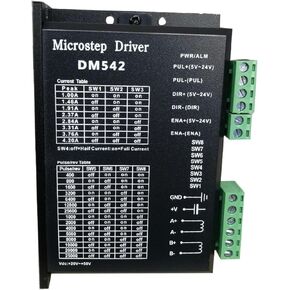Microstep Drivrr DM542 DC20-50V Digital Driver for 57/60/86 Stepping Two-Phase Stepper Motor Controller