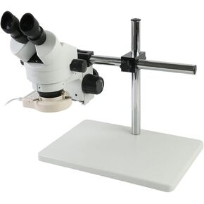 7-45X Binocular Stereo Microscope for PCB, CPU Repair & Soldering, Adjustable Zoom, Ergonomic Design, Large Working Distance, 45° Tilting Head, Mobile Phone