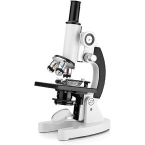 Monocular Compound Microscopes 40x-800x Magnification Coarse and Fine Focus for Student Beginner Kids Laboratory