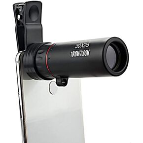 Binoculars Mini Portable Zoom Scope 30x25 Monocular Telescope for Travel Hunting Waterproof 10X Scope High Qual