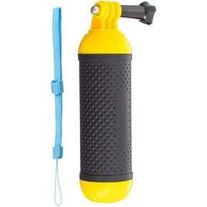 REFLEX CAMERA Floating Hand Grip for GoPro Hero 5-13 – Waterproof, Non-Slip Buoyant Handle with Adjustable 180° Mount – Stabilizer Stick for Underwater Diving, Surfing, Snorkeling, – with Wrist Strap