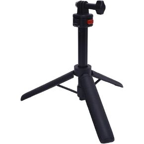 Sports Camera Extendable Tripod, Magnetic Mount, Stable Adjustable Height Portable Selfie Stick for Pocket 3, Compatible with Action 5 Pro and Go 3S