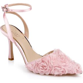 Jewel Badgley Mischka Shannon Ankle Strap Pumps