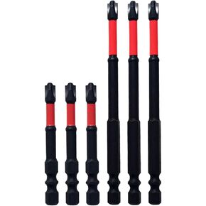6Pcs FPH2 Special Cross Bit for Screwdriver Torque Electrical Tools for Electricians Circuit Breakers Hand Tools, 65mm-110mm