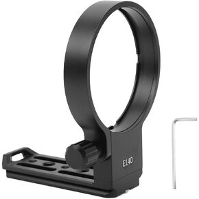 Lens Collar Tripod Mount Ring with 1/4in 3/8in Screw Holes for Sigma 100 400mm F5 6.3 DG DN OS E Mount Cameras