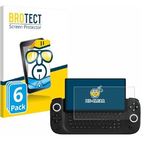 واقي الشاشة متوافق مع ANTEC CORE HS (6 عبوات) - فيلم حماية HD -clear