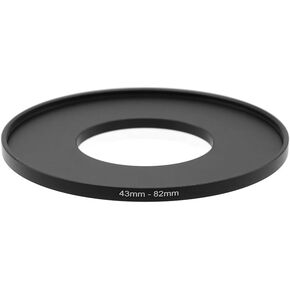 43-28/37/39/40.5/43/46/49/52/55/58/62/67/72/77/82mm Step Up & Step Down Rings Adapter for Lens and Filter 43-28 Filter Adapter Ring 43mm Lens to 28mm Filters