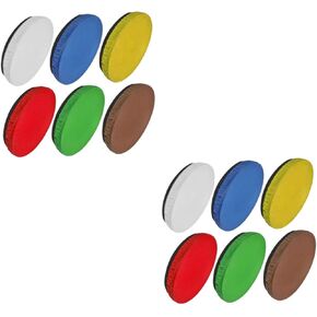 3sets 6 Pcs Round Photography Light Shade Elastic Flashlight Colors Diffuser for Flash Lamps Easy to Install and Remove for Photography Lighting 6pcs*3