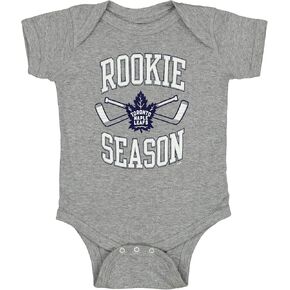 Outerstuff NHL Infant Short Sleeve Rookie Season Creeper Bodysuit (0M - 9M)