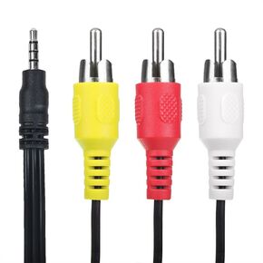 AV Audio Video Cable Cord for Sony Handycam Hi8/8XR/72x Camcorder CCD-TRV408e CCD-TRV418 CCD-TRV428 CCD-TRV438 CCD-TRV818 CCDTRV818 CCD-TRV128 CCDTRV128