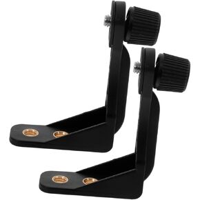 2Pcs Binocular Adapter Mount Durable Binocular Holder for Enhanced Stability and Balance for Telescope Setup and Outdoor Activities Sleek Design
