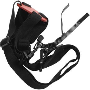 Double Shoulder Binocular Harness System Adjustable Cowhide Carrier for Cameras and Binoculars Multi Function Chest Vest Backup Safety Straps for Outdoor Photography Accessories